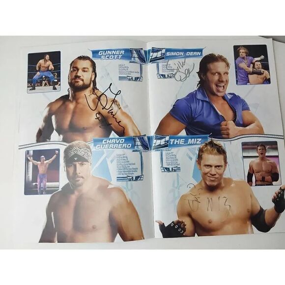 WWE Raw & Smackdown Souvenir Programs 2006 Signed - Picture 3 of 11